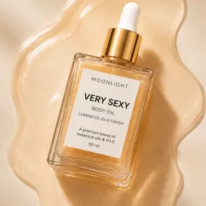 Very Sexy Golden Shimmer Body Oil